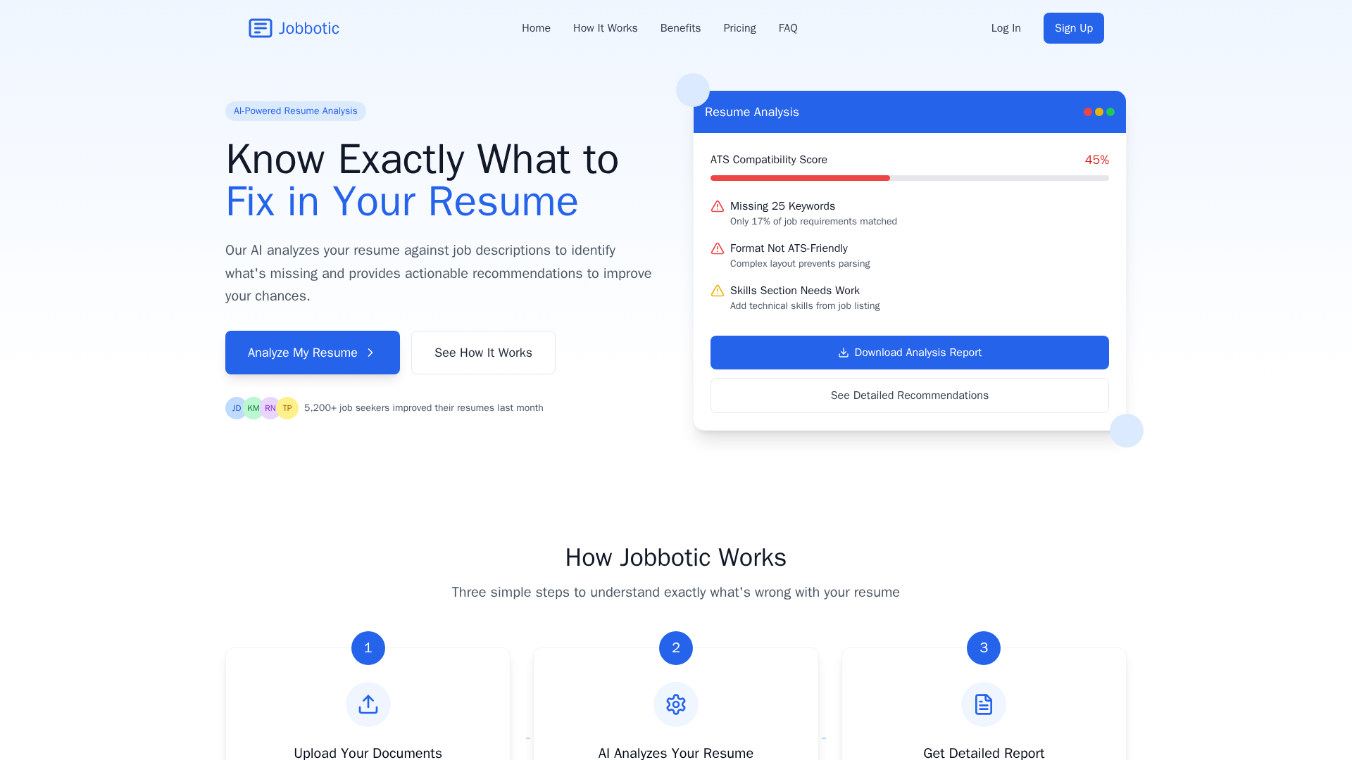 Jobbotic screenshot